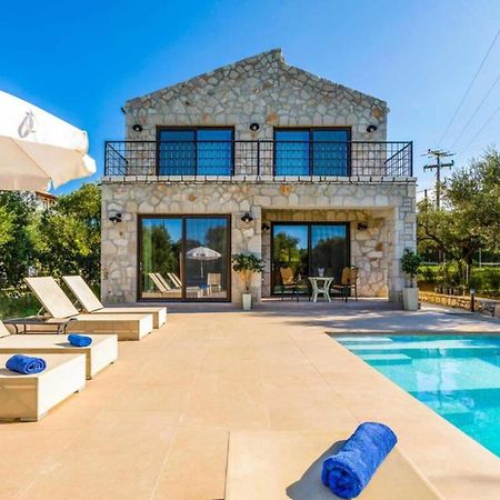 Astarte Villas - Petra Elia Private Villa With Pool Plános Extérieur photo