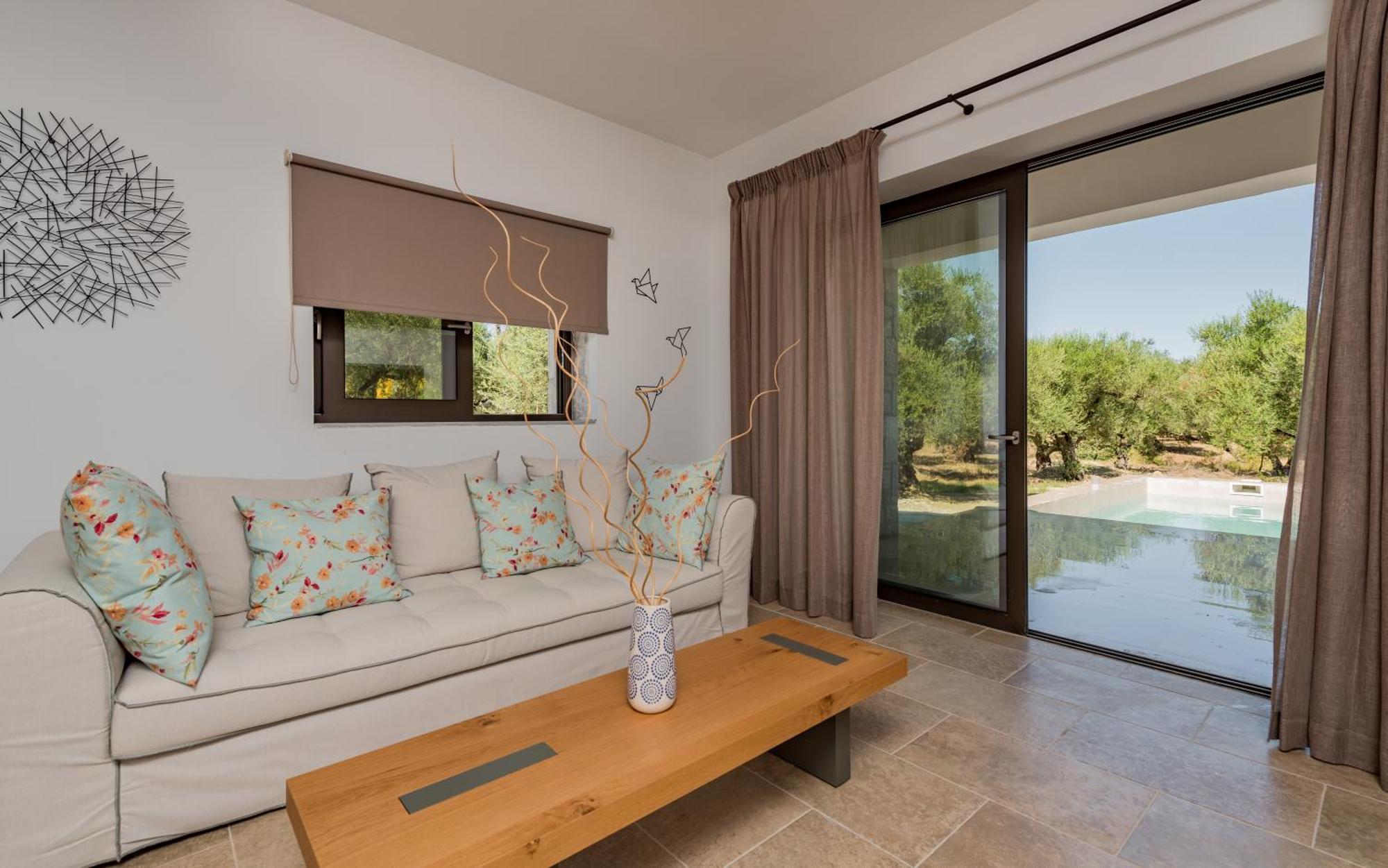 Astarte Villas - Petra Elia Private Villa With Pool Plános Extérieur photo
