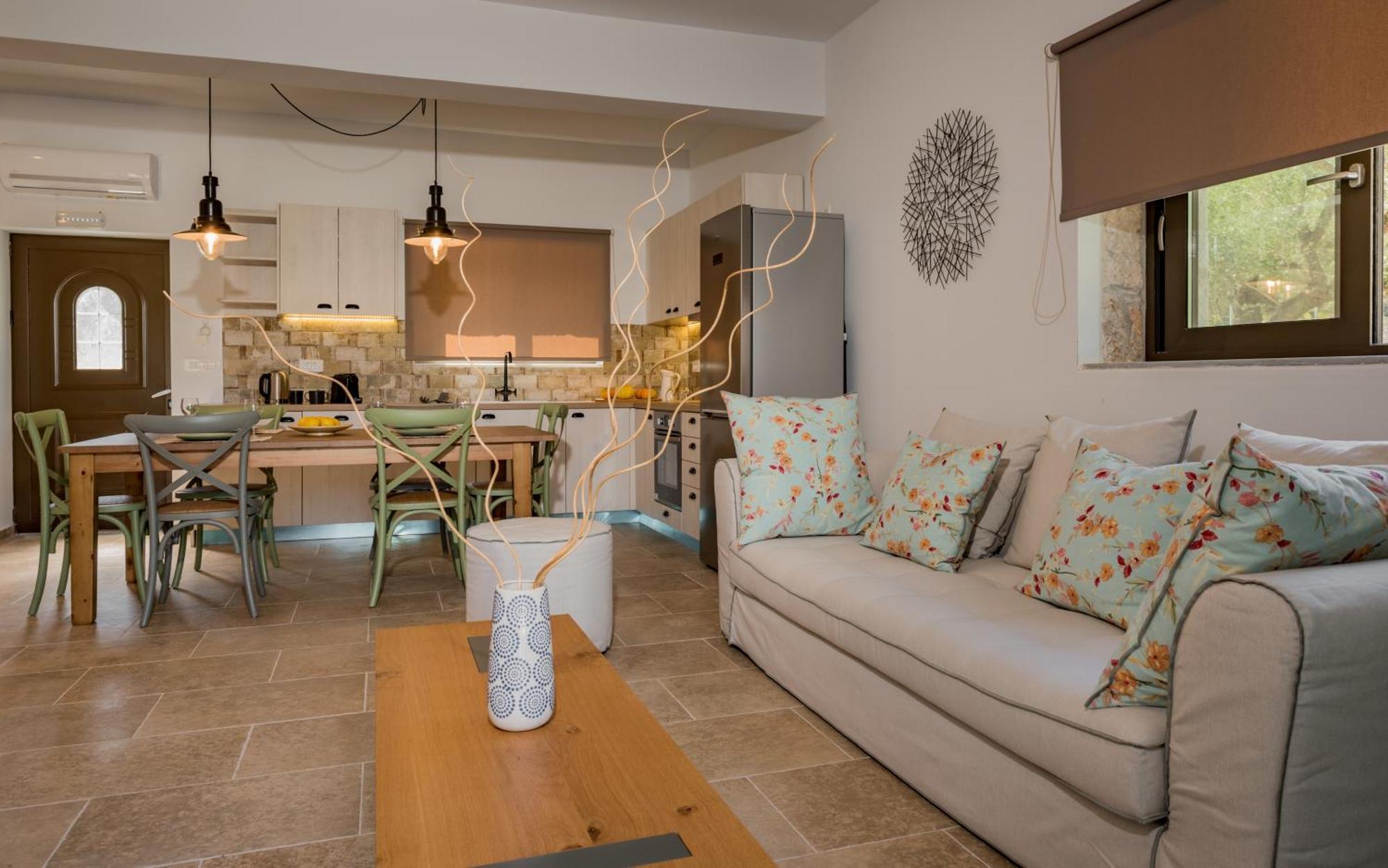 Astarte Villas - Petra Elia Private Villa With Pool Plános Extérieur photo