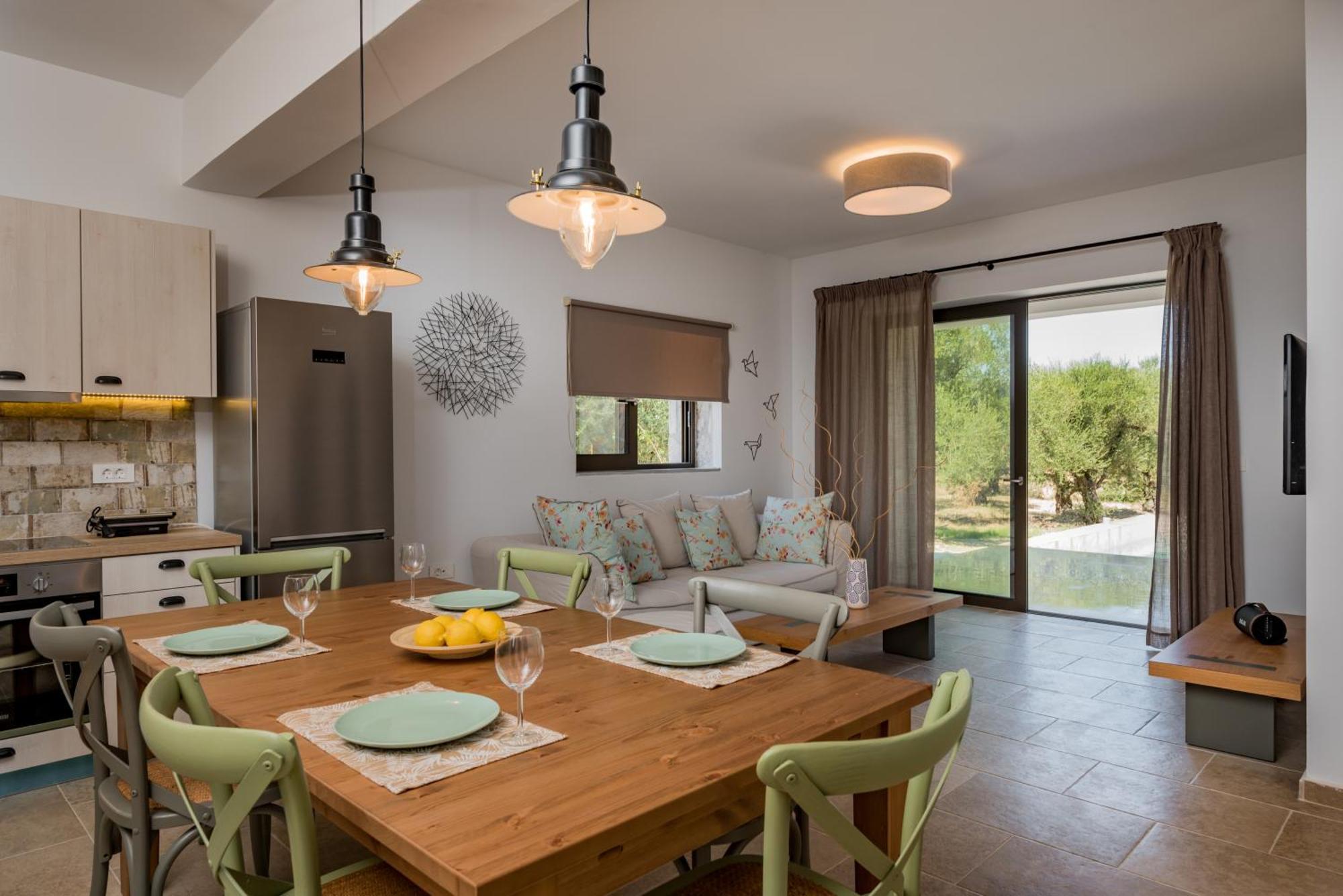 Astarte Villas - Petra Elia Private Villa With Pool Plános Extérieur photo